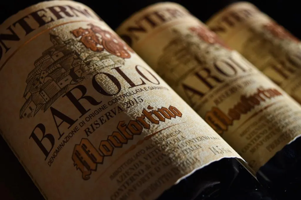 Barolo bottles